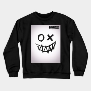 an insincere smile Crewneck Sweatshirt